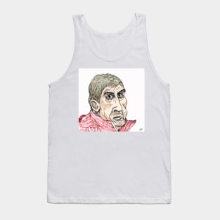 Kenny Dalglish Cartoon Caricature Tank Top